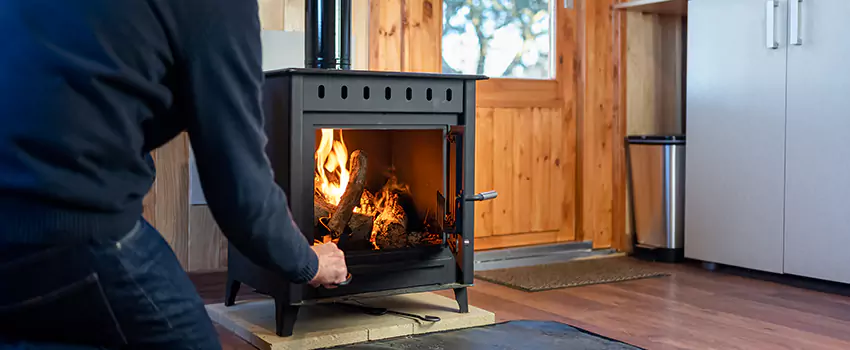 Open Hearth Wood Fireplace Installation in Benton, AR