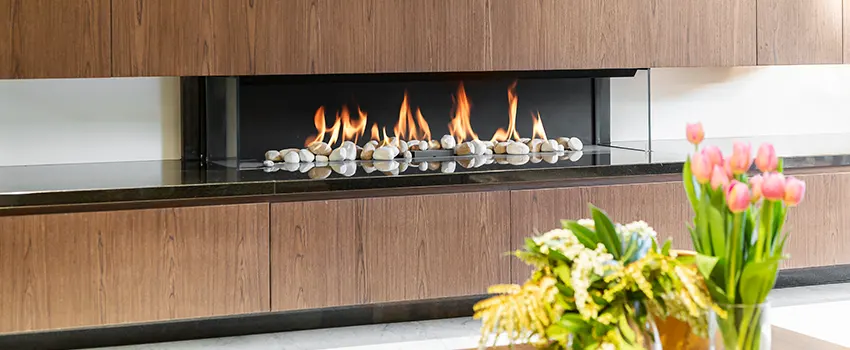 Double-height Fireplace Design Refurbishment in Benton, Arkansas
