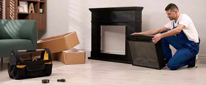 Old Rusted Metal Fireplace Repair And Replacement in Benton, AR